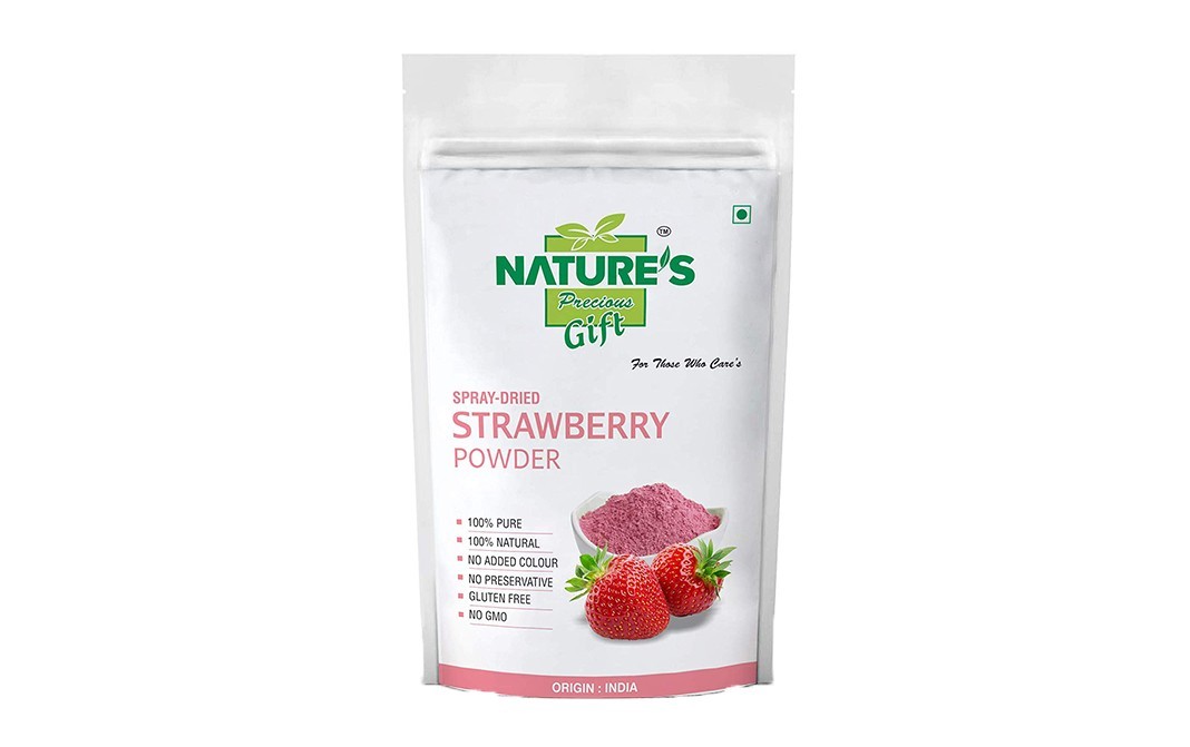 Nature's Gift Spray-Dried Strawberry Powder    Pack  250 grams